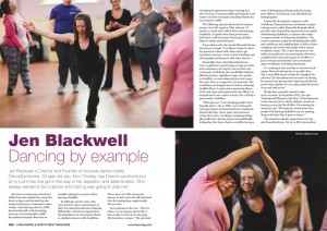 Lancashire Magazine DanceSyndrome1 copy