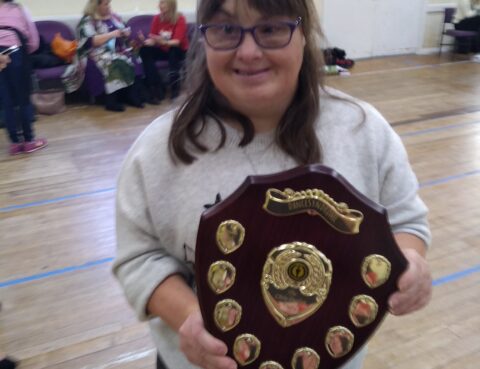 Pauline Hall with the Christine Doolan Award
