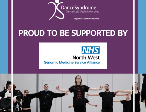 DanceSyndrome is proud to be supported by NHS Genomics Medicine Service Alliance