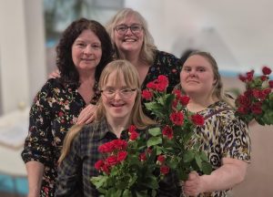 Shirley Carthy, Karen Ward, Becky Rich and Eliza Boothby at the High Sheriff of Lancashire Award Ceremony